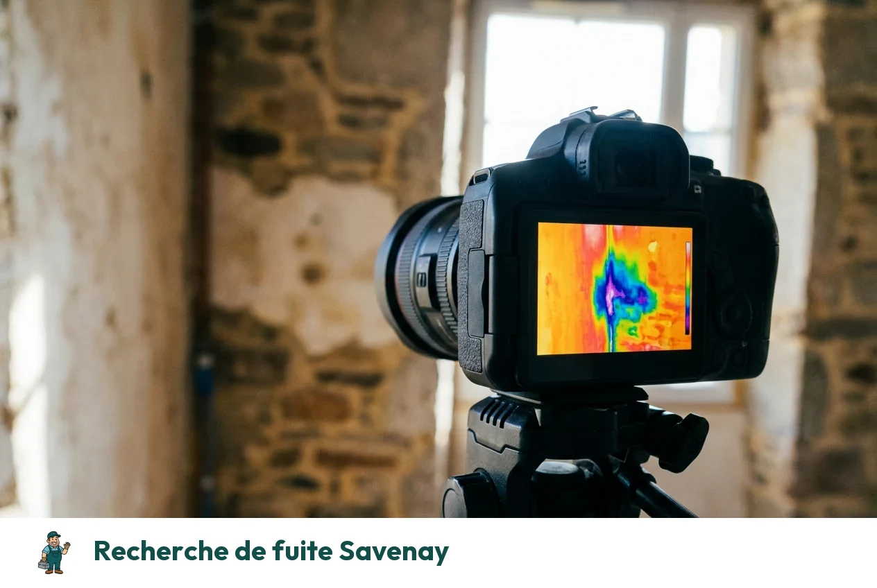 Recherche de fuite à Savenay