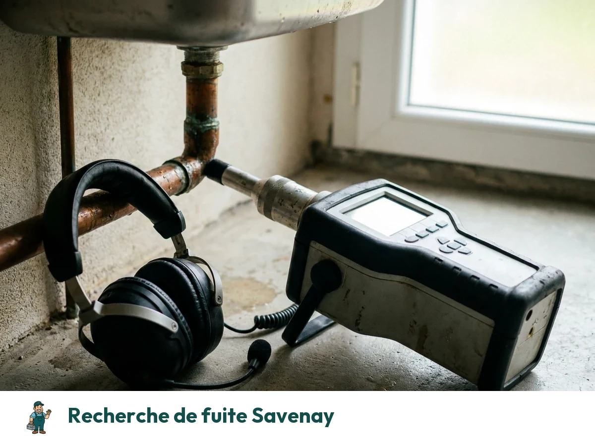 Recherche de fuite à Savenay