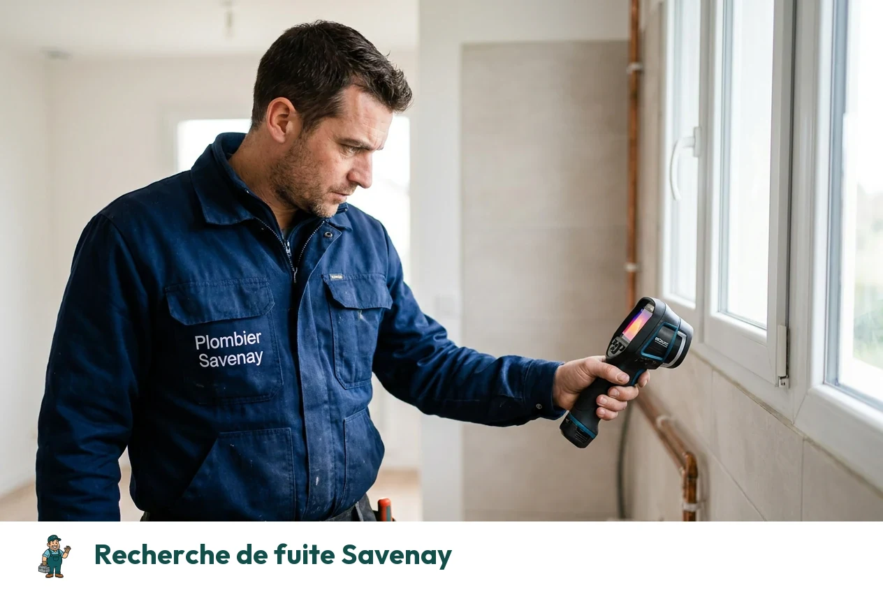 Recherche de fuite à Savenay