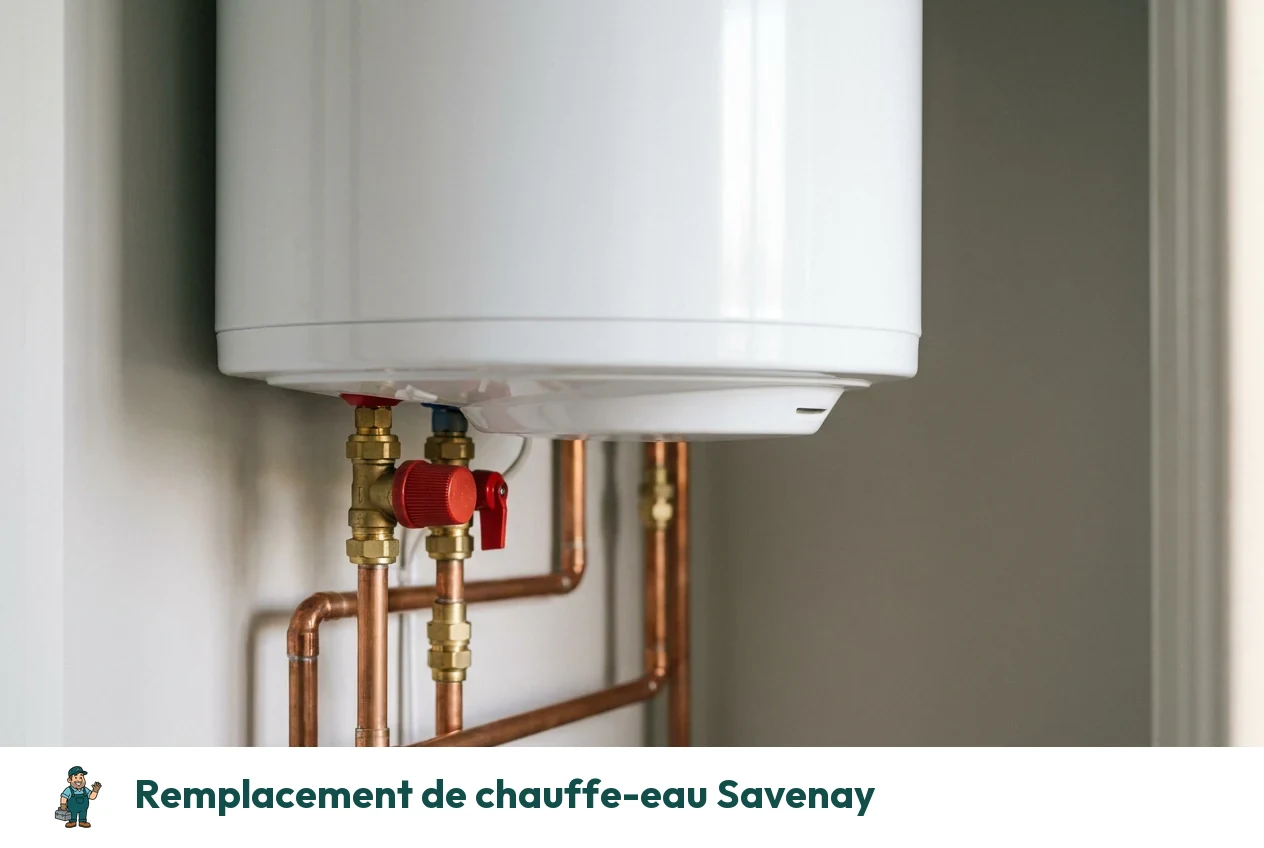 Remplacement de chauffe-eau à Savenay