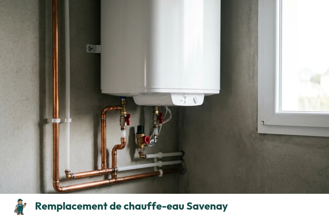 Remplacement de chauffe-eau à Savenay