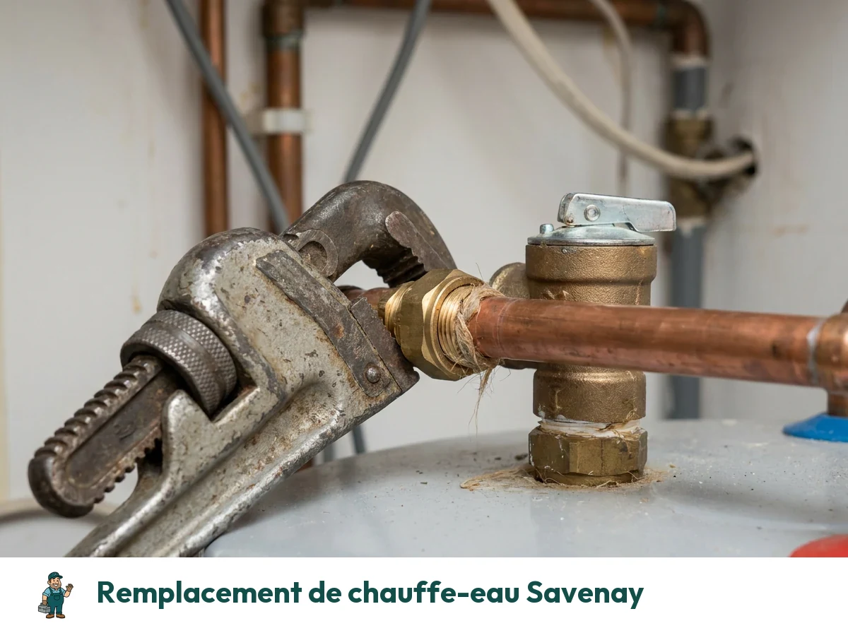 Remplacement de chauffe-eau à Savenay