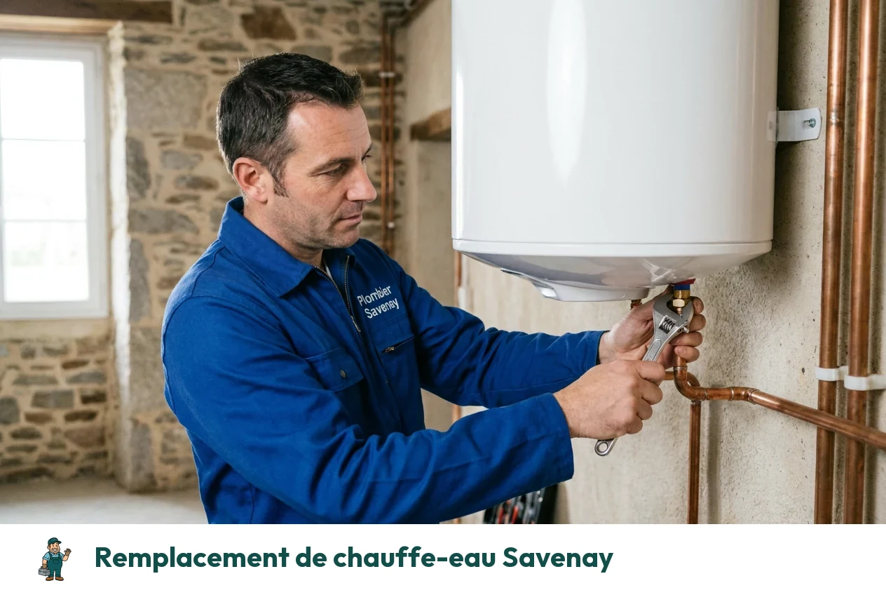 Remplacement de chauffe-eau à Savenay