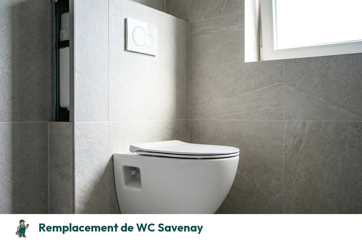 Remplacement de WC à Savenay